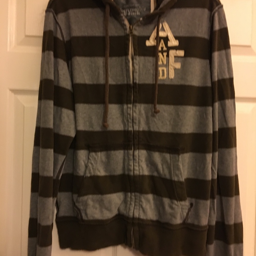 Abercrombie and Fitch Young Mens sweatshirt jacket